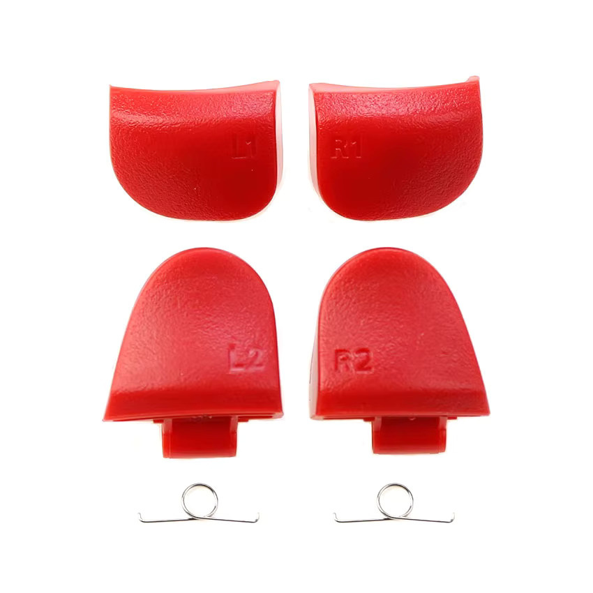 Yuxi BDM-020 v5.0 Controller Button Ersatzteil Set für PS5 V2 Gamepad mit L1 R1 L2 R2 Trigger Tasten und Federn in Blau - Bild 2