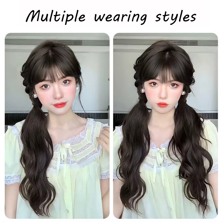 allaosify Synthetischer Pferdeschwanz für Damen, koreanischer Stil - Bild 4
