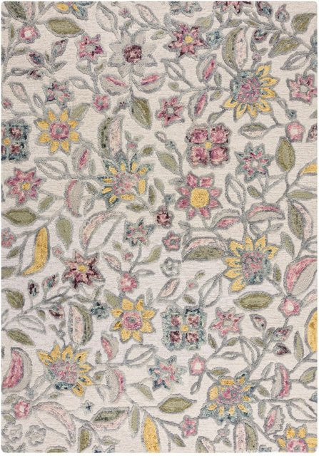 Flair Rugs Wollteppich Tania Floral Mehrfarbig B: 160 cm, T: 230 cm - Bild 1