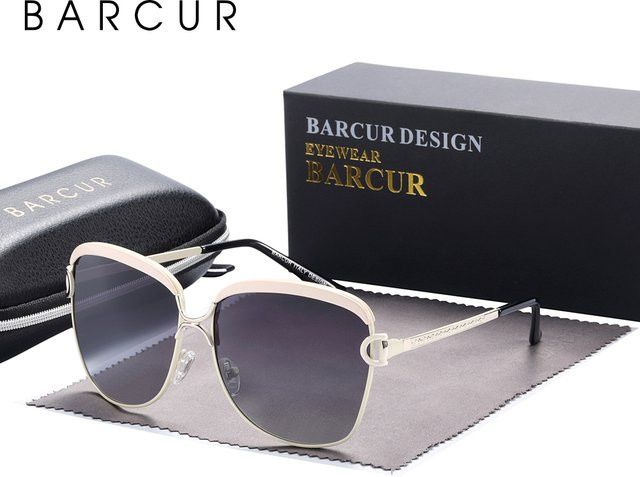 BARCUR Sonnenbrille Butterfly, Vollrand, Damen - Bild 1