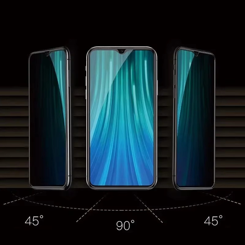 2er-Pack Privatsphäre Panzerglas Display Schutz für Xiaomi Mi 14 13T 12T 11T 10T 9T 13 Pro 12 11 Lite 5G - Bild 2