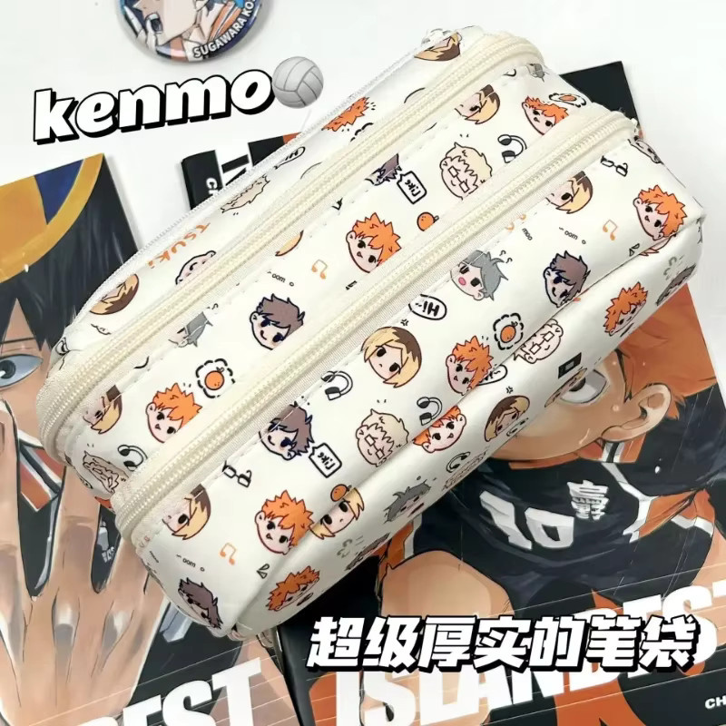 Haikyuu!! Anime Federmäppchen Crunchyroll Kawaii Stiftebeutel für Schüler in Multicolour - Bild 3