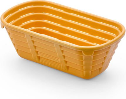Scaritech Langer Gärkorb in Gelb, 5er Pack, 500 ml, oval aus Kunststoff, spülmaschinenfest - Bild 1