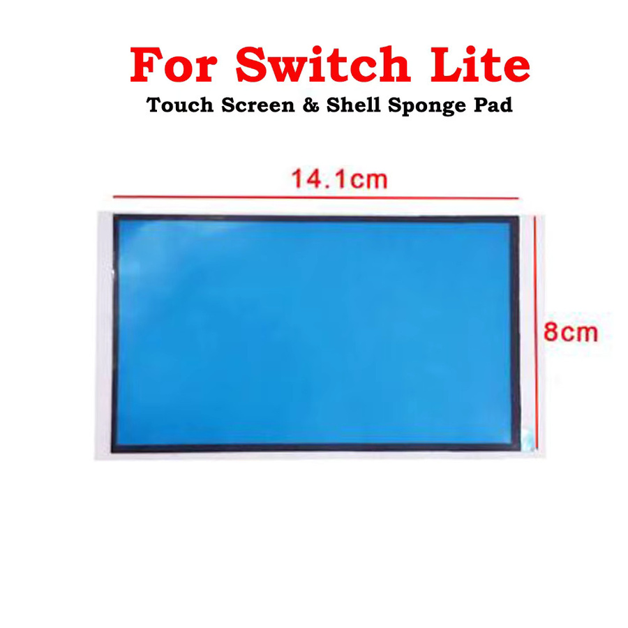TingDong Staubschutz-Aufkleber mit Schwamm und doppelseitigem Klebstoff für Nintendo Switch NS Lite LCD-Bildschirm Touchscreen in Blau - Bild 2