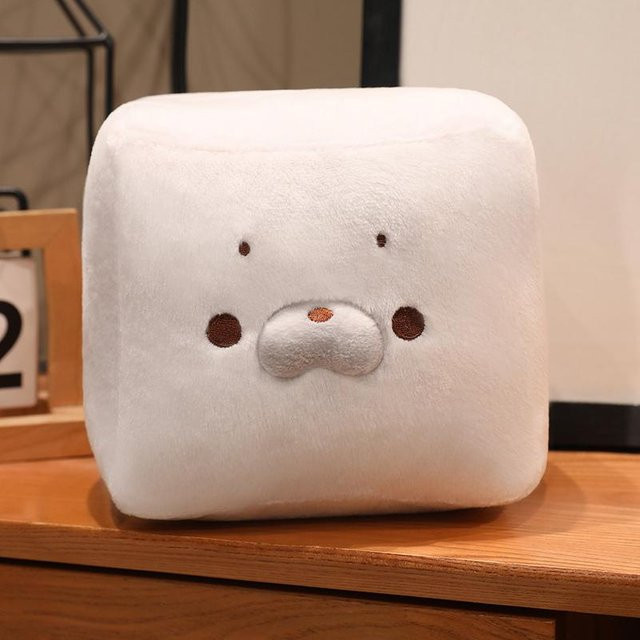 Yiran toy Tofu-Block Robbe, Plüschtier, ab 0 Jahren - Bild 1