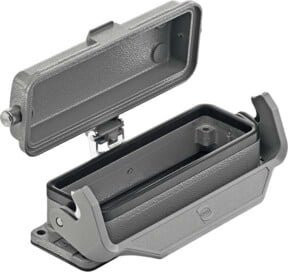 Harting AB-Gehäuse 09300240318 aus Aluminium in Grau - Bild 1