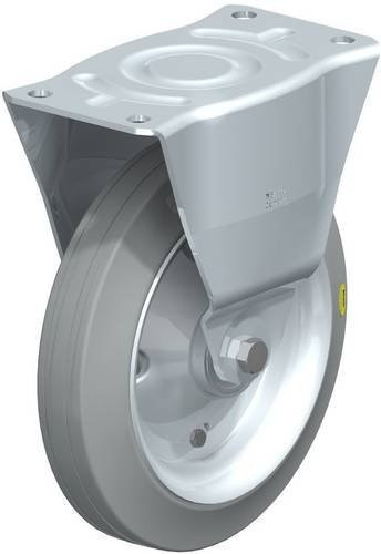 Blickle Bockrolle B-RD 250K-VLI in Grau aus Stahl mit 250 mm Rad-Durchmesser und 450 kg Tragfähigkeit - Bild 1