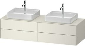 Duravit Waschtischunterschrank White Tulip in White, Breite: 160 cm, Tiefe: 55 cm, Höhe: 40,8 cm - Bild 1