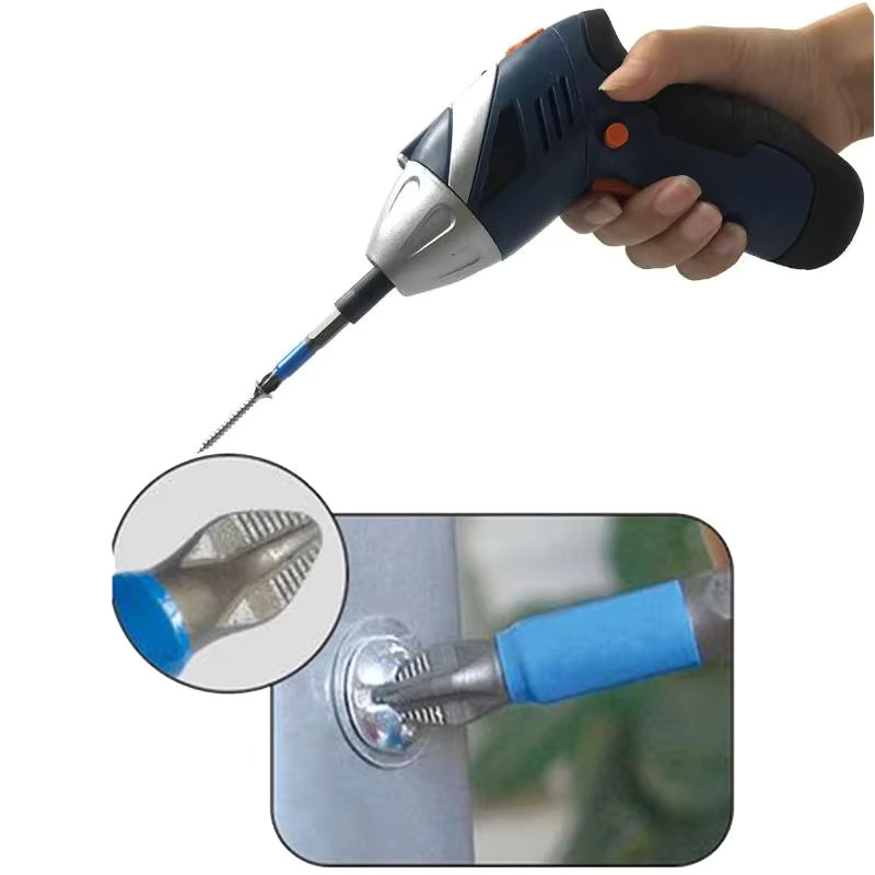 KRIOCY Schraubendreher Bits Set PH2 mit magnetischem 1/4 Zoll Sechskantschaft, 50 mm Länge, Blau - Bild 3