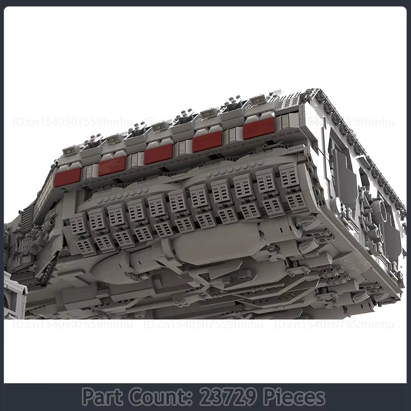 MOCBUILDING Battlestar Galactica Weltraum-Serie, Raumschiff-Technologie, Bausteine - Bild 2