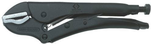 C.K Gripzange T3638 Gerade mit Prismenaussparung, Schwarz, 250 mm - Bild 1