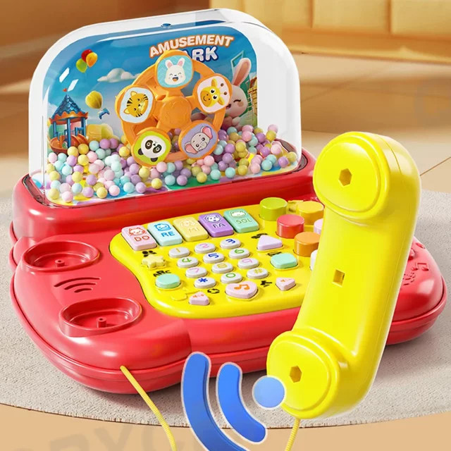 Kmoist Baby-Klavier-Spielzeug, Schneeflocken-Musikklaviertastatur, Licht und Ton, Lernspielzeug - Bild 1