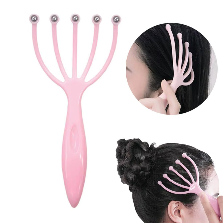 Manuelles Kopfmassagegerät mit 5 Krallen, Unisex - Bild 3