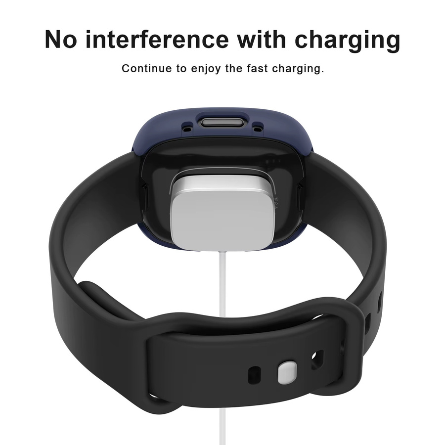 Tobfit Uhrengehäuse, Kunststoff, transparent, Fitbit Versa 4/Sense 2 - Bild 2
