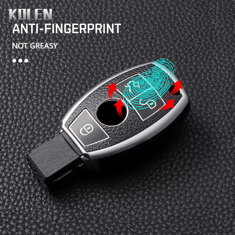 KOLEN TPU Schlüsselhülle für Mercedes Benz A C E S G Klasse GLA CLA GLK ML GLC CLS W204 W176 W212 W463 W205 - Bild 4