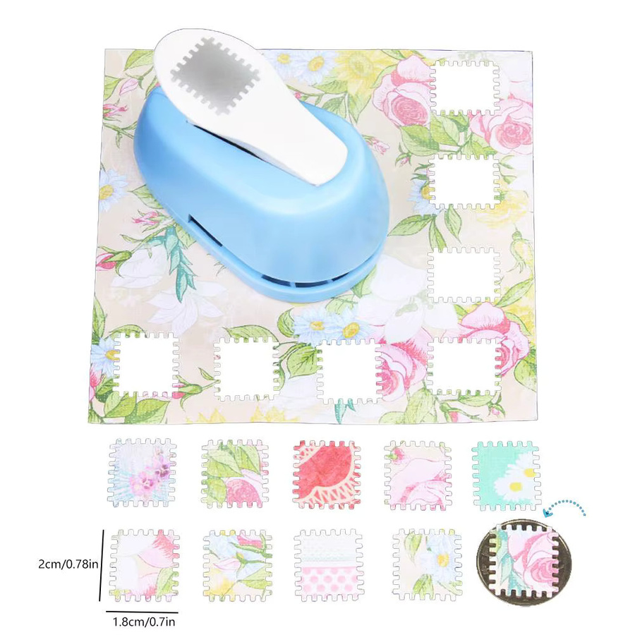 DIY Eva Foam Maker und Papier Locher in Blau für Scrapbooking und Bastelarbeiten - Bild 2