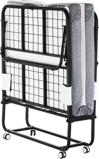 Klappbett von Buying Solutions, MB mit Schaumstoffmatratze für Erwachsene, Farbe Weiß, B/T/H: 198,1 x 96,5 x 39,6 cm - Bild 1