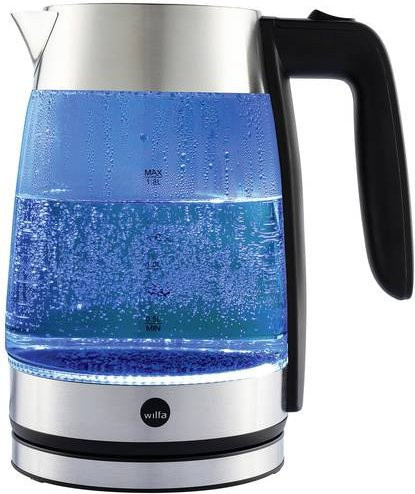 Wilfa Wasserkocher WKG-2200S aus Glas und Edelstahl in Silber mit 1,8 l Fassungsvermögen - Bild 1