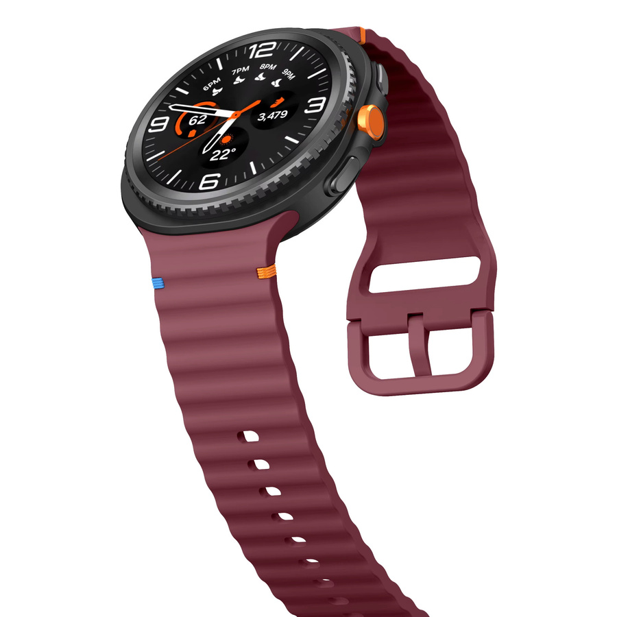 Samsung Uhrenarmband Silikon, Schwarz, Unisex - Bild 2
