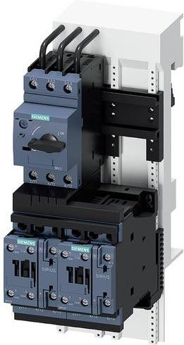 Siemens Verbraucherabzweig 3RA2220-4DD27-0BB4 in Grau mit 22A Nennstrom für 11kW bei 400V - Bild 1
