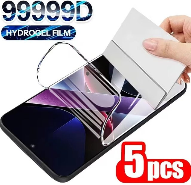 HD Hydrogel Displayschutzfolie für Samsung Galaxy A57 5G A56 5G A55 A54 A36 A32 A17 A16 A15 A13 A07 A72 transparent - Bild 1
