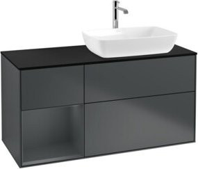 V&B Waschtischunterschrank Finion in Lackausführung, Breite: 120 cm, Tiefe: 50,1 cm, Höhe: 50,1 cm - Bild 1