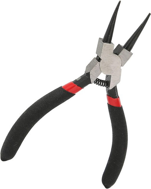 TOMTOP JMS Interne Gerade Sprengringzange aus Kohlenstoffstahl in Grau/Schwarz mit rutschfestem Griff, 5in - Bild 1
