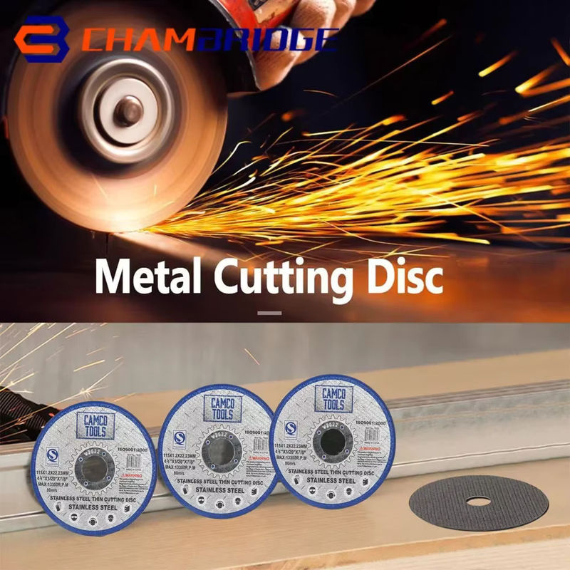 SI FANG Metall-Trennscheiben aus Harz mit 115 mm Durchmesser für Winkelschleifer zum Schneiden von Metall, Holz und Kunststoff - Bild 5