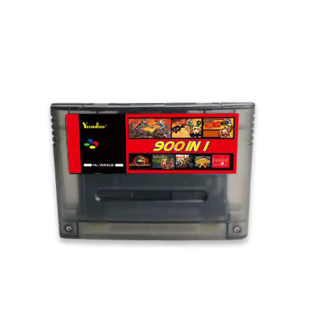 SUMMER FLASH 900 in 1 SFC-Speicherkarte mit 8 GB TF-Karte für Nintendo SNES und SFC-Spielekonsolen in Grau - Bild 2