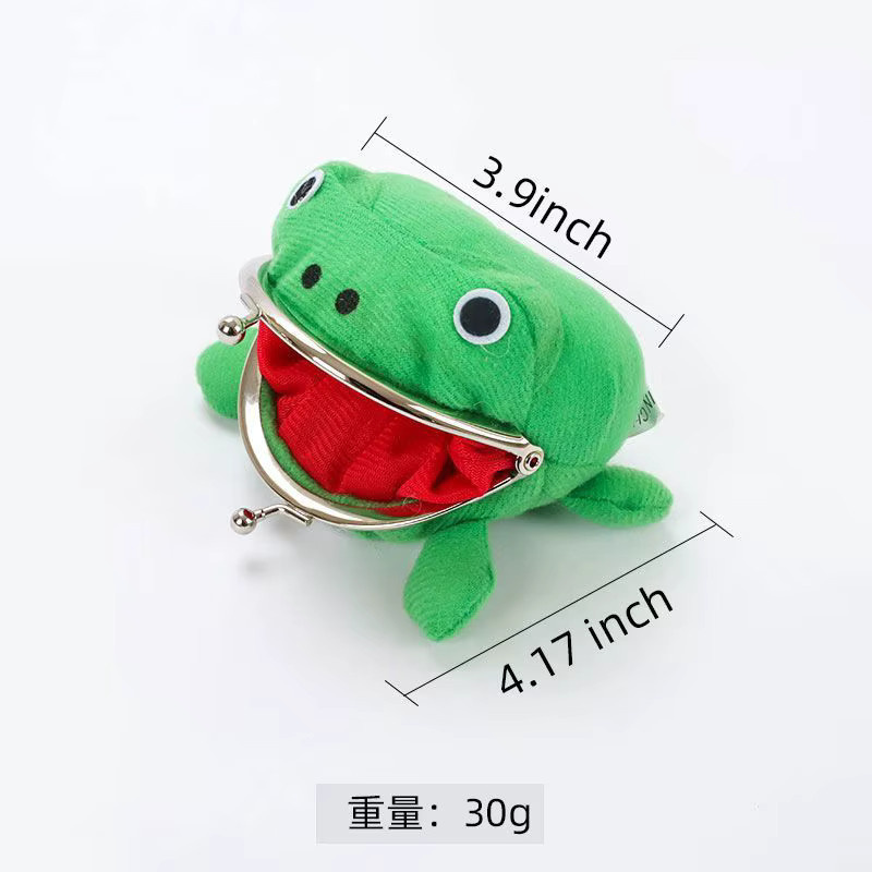 Bandai Anime Naruto Geldbörse, Froschgrüner Münzbeutel, Kröte - Bild 2