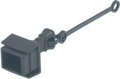 Harting Schutzkappe 09458450009 in Schwarz - Bild 1