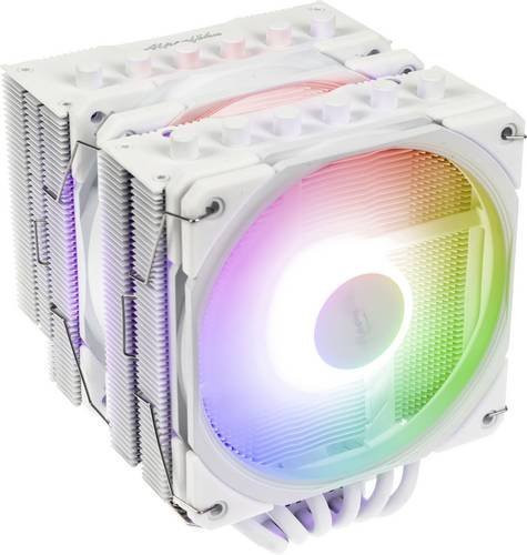 Alpenföhn Brocken 4 Max ARGB CPU-Kühler in Weiß für AMD AM5 und Intel LGA 1700/1200/1150 - Bild 2