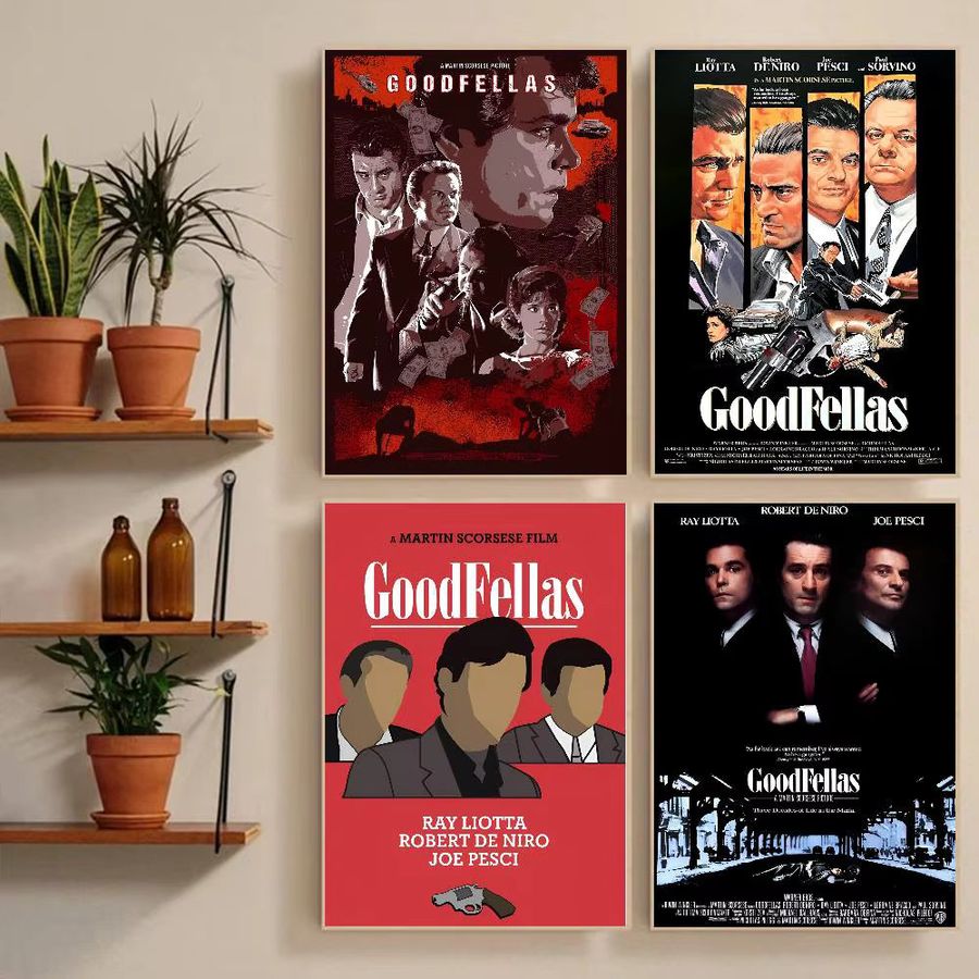 Goodfellas Film Poster aus Papier als Kunstgemälde für dein Schlafzimmer, den Eingangsbereich oder dein Café - Bild 3
