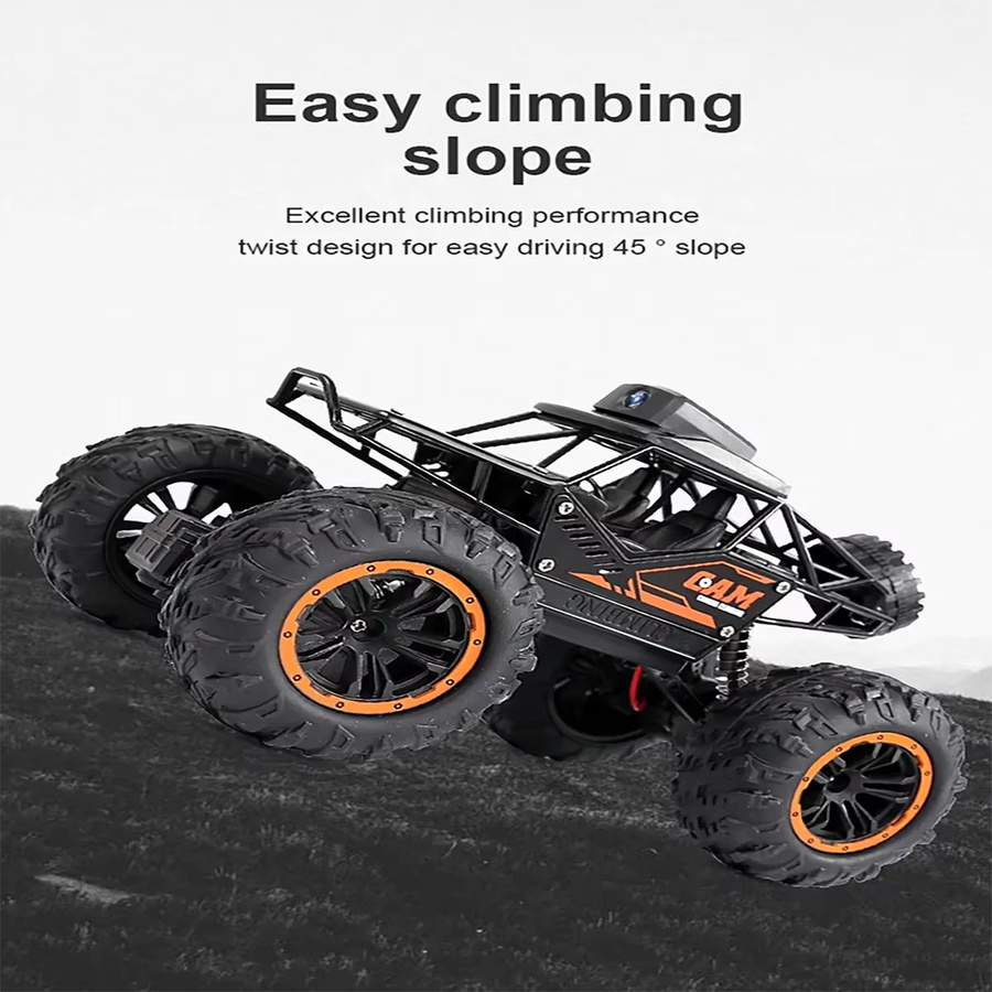 CONUSEA RC Auto, 1:18, ferngesteuertes Kletter-Offroad-Rennfahrzeug, mit HD-Kamera, WLAN-App, 4WD - Bild 2