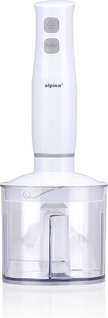 Alpina Stabmixerset aus Kunststoff, 400 Watt, Weiß - Bild 1