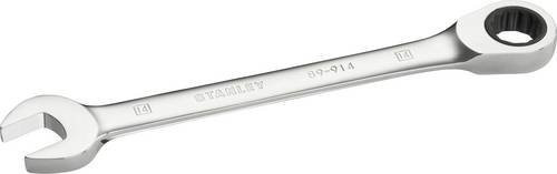 Stanley Ringmaulschlüssel mit Ratsche in Silber, Schlüsselweite 14 mm - Bild 1