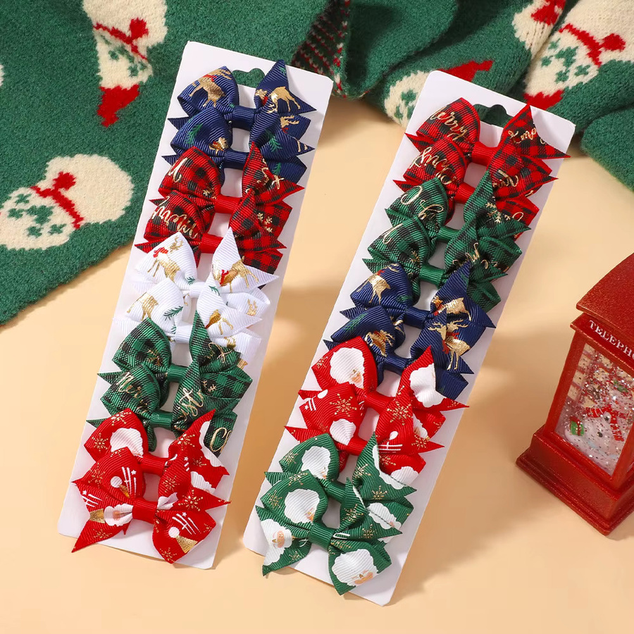 BABY BOWS Haarspangen Weihnachtsschleife, Kinder - Bild 4