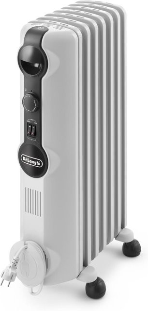DeLonghi Radiator Radias TRRS 0715 freistehend in Hellgrau und Weiß - Bild 1