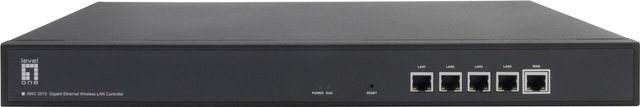 LevelOne Gigabit WLAN-Controller WAC-2013 Schwarz Metall für bis zu 256 Access Points - Bild 1