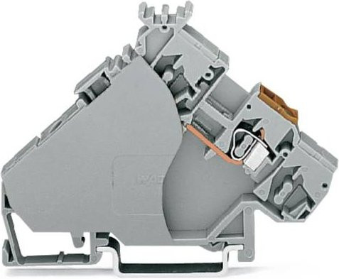 WAGO 280-556 Aktorenklemme 6mm Zugfeder in Grau, 20 Stück - Bild 1