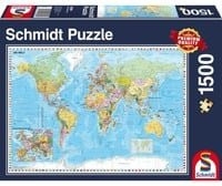 Schmidt Spiele Puzzle Die Welt, 1500 Teile, Bunt / Mehrfarbig - Bild 1