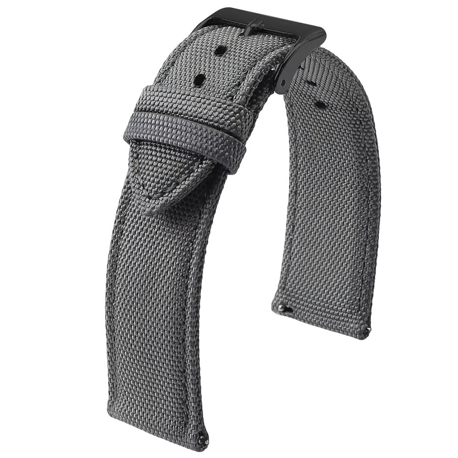 BANDSMAN Uhrenarmband Nylon, Doppelschichtiges Segeltuch, Herren - Bild 2