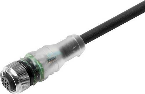 Weidmüller Sensor-Aktor-Anschlussleitung M12 Buchse gerade, 3-polig, schwarz, Länge: 3,00 m - Bild 1