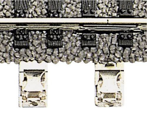 Fleischmann 6430 H0 Profi-Gleis Anschlussklemme, 2polig, Metall, Braun, 1:87 - Bild 1