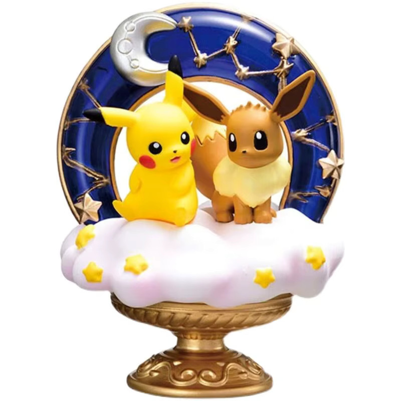 Re-ment Pokémon Glittering Stars' Wishes Serie, Überraschungs-Blindbox, Actionfiguren-Set - Bild 2