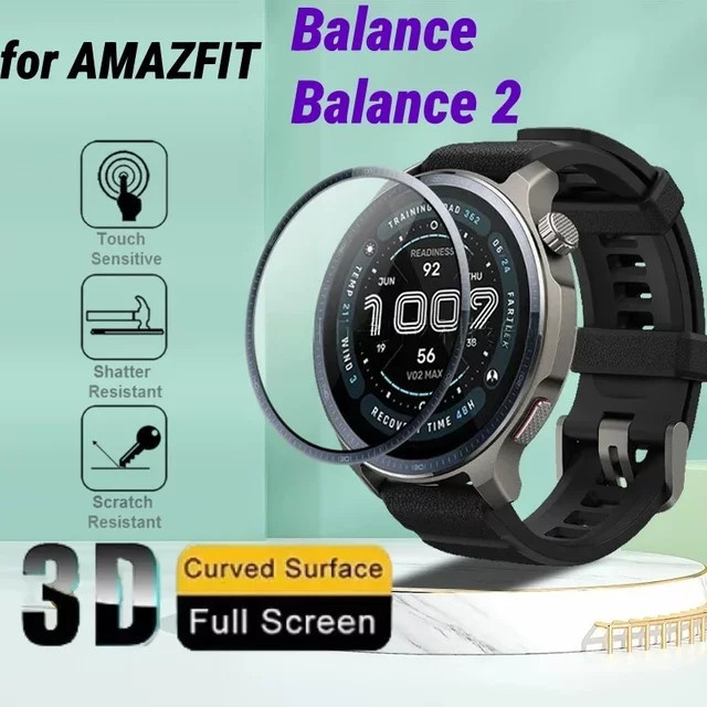 Displayschutzfolie Amazfit Balance 2, transparent, Unisex - Bild 1