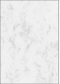 Sigel Briefbögen Marmor Feinpapier Grau, A4, 90 g, 100 Blatt - Bild 1