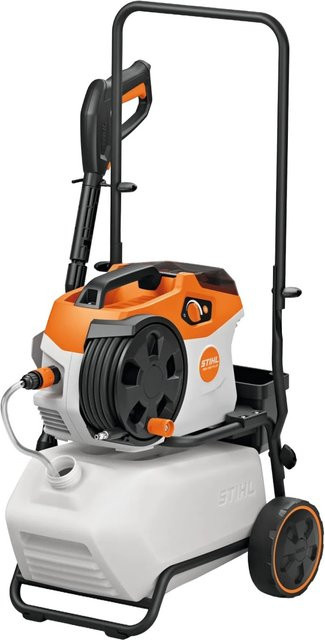 Stihl Fahrwagen mit Wassertank in Orange-Grau - Bild 1