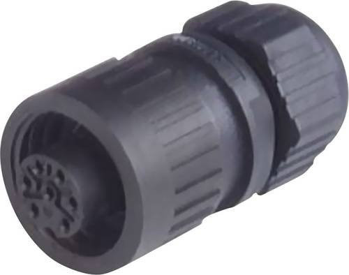 Hirschmann 934 125-100-100 Rundstecker Kupplung gerade, Serie CA 100, Polzahl: 3 + PE, Farbe: Schwarz - Bild 1
