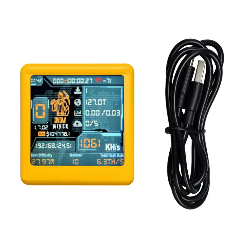 Heltec Automation Smart TV ESP32 BTC Solo Lottery Miner mit 1060KH/s Hashrate in Pink oder Gelb - Bild 3